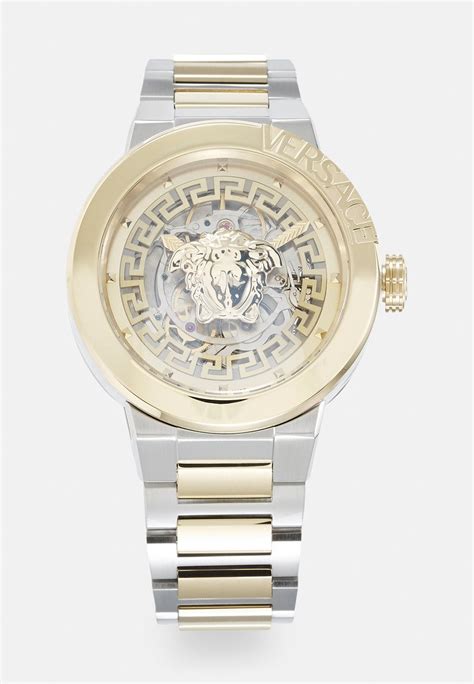 versace watch skeleton|versace watch for women.